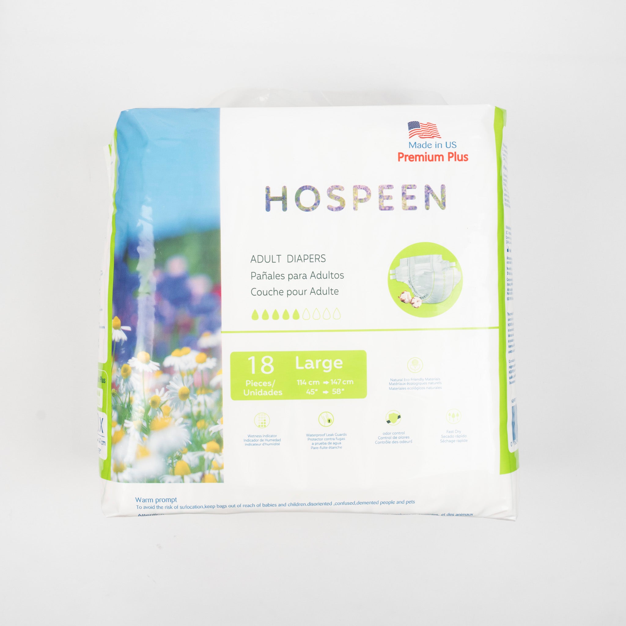 Wings Adult Briefs Large